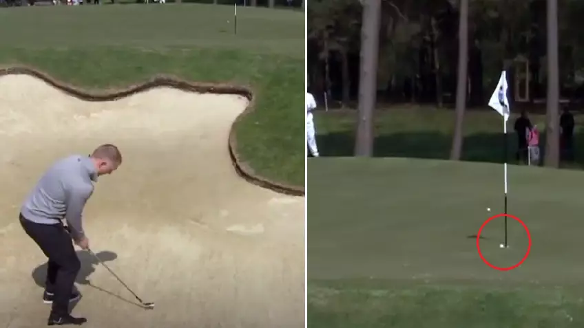 Watch: Paul Scholes Pulls Off Ridiculous Chip From The Bunker