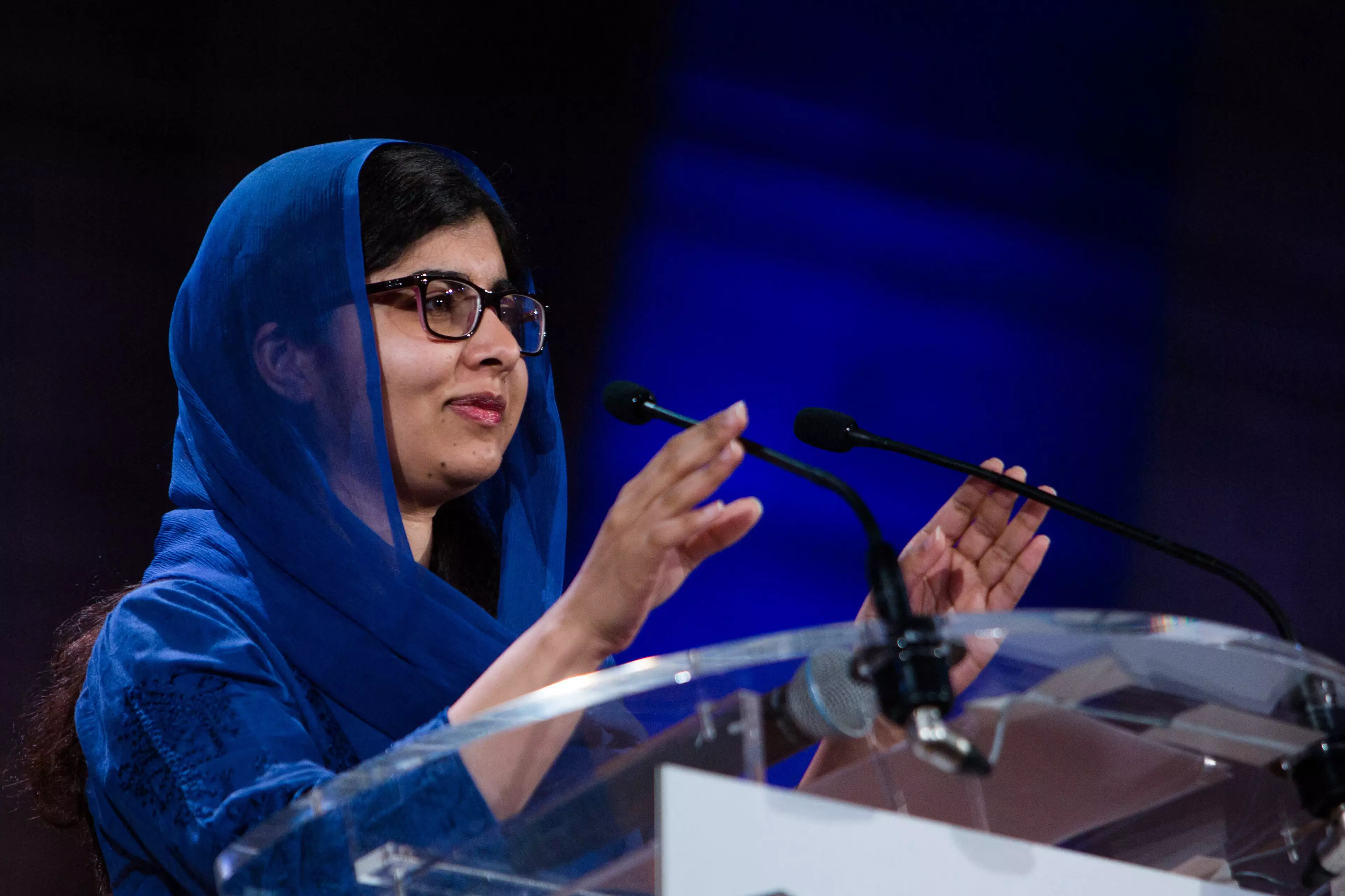 Malala became the youngest winner of the Nobel peace prize in 2014.