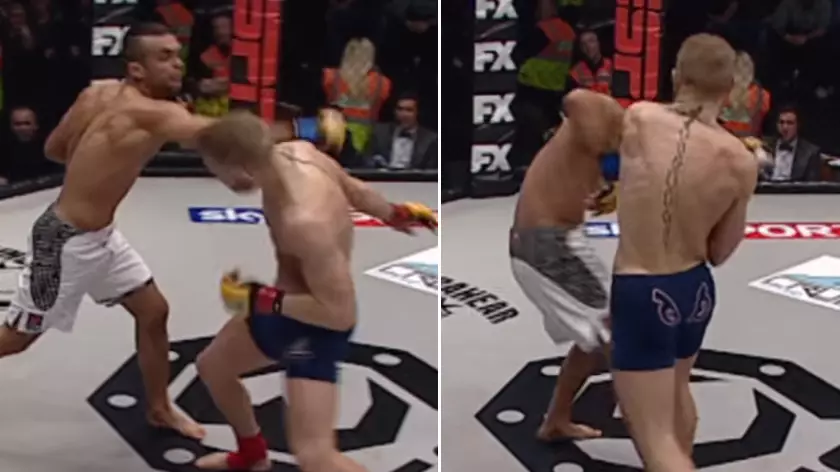 Conor McGregor's Last Fight Before UFC Debut Ended With A Brutal Knockout 