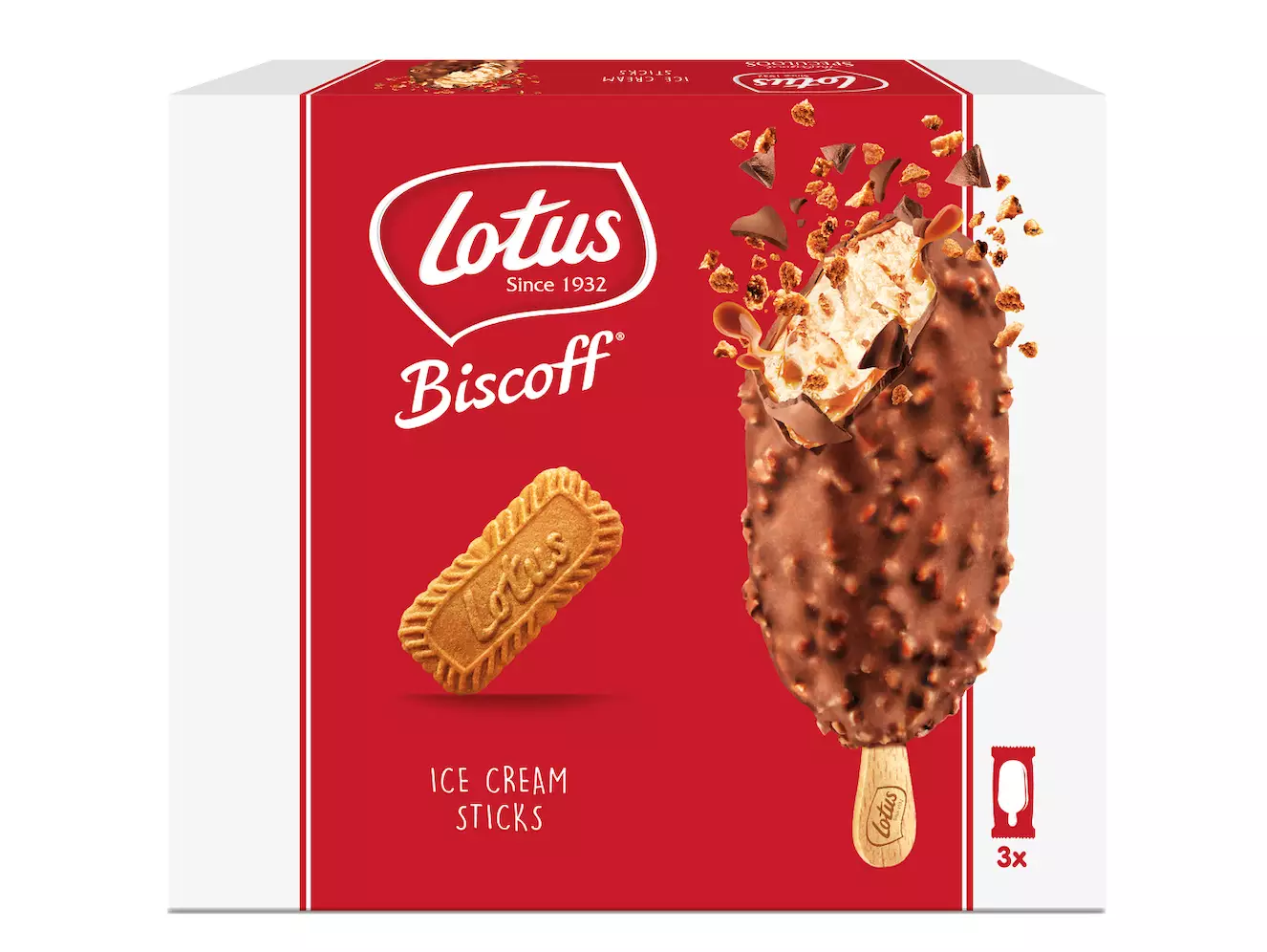 Biscoff ice cream is available now (