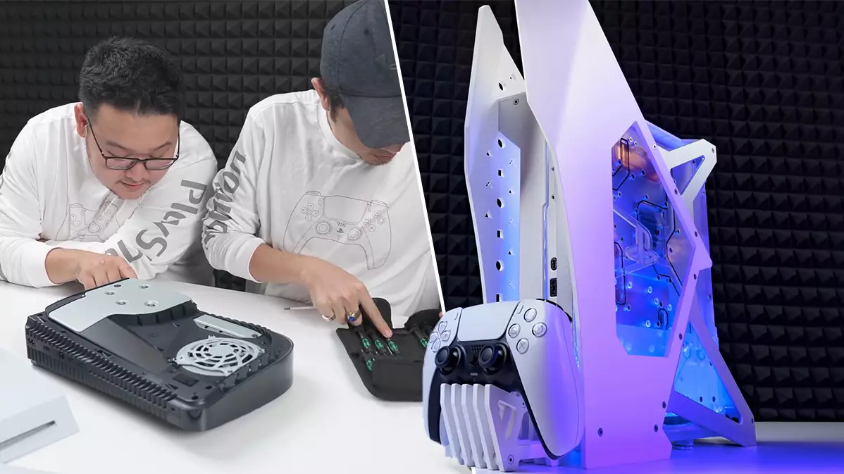Water Cooled PlayStation 5 Is A Thing Of Absolute Beauty