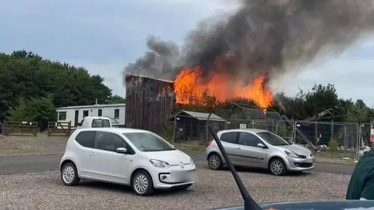 Massive Fire Breaks Out At Scottish Zoo For Second Time In A Year