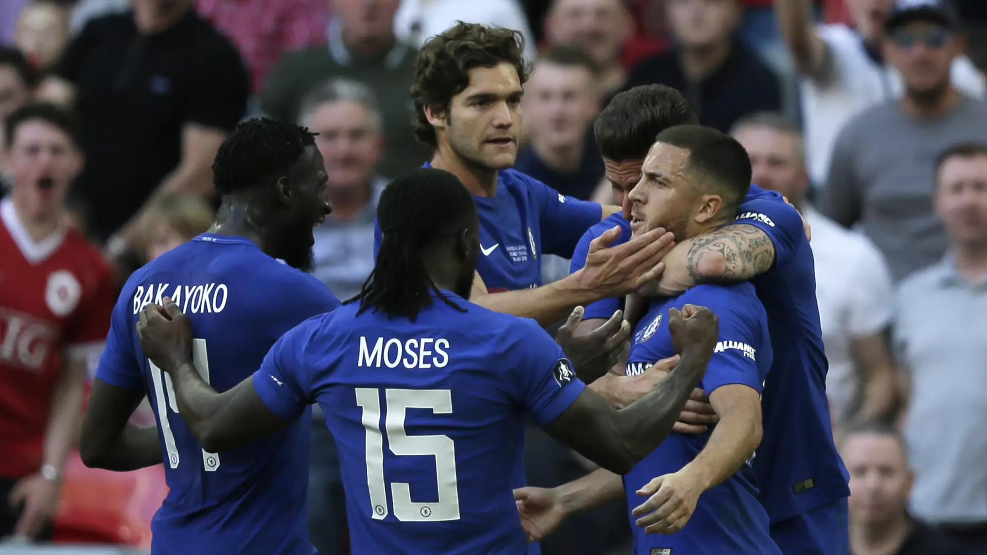 Chelsea Win The FA Cup Following 1-0 Win Over Manchester United