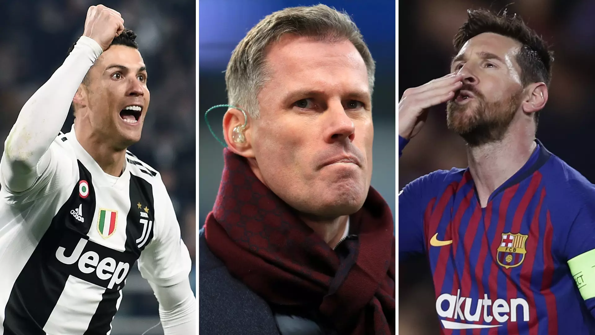 Jamie Carragher Believes Lionel Messi Is The 'Greater Player Of All Time,' Not Cristiano Ronaldo