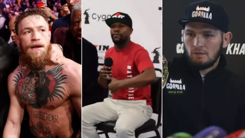 Floyd Mayweather Issues Message To McGregor And Khabib, Destroys Them Both 