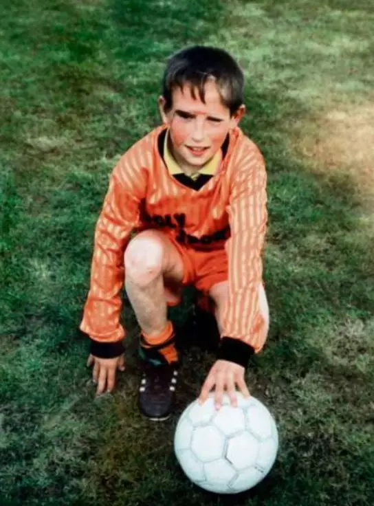 Ribery as a child. (Image: FranckRibery/Instagram)