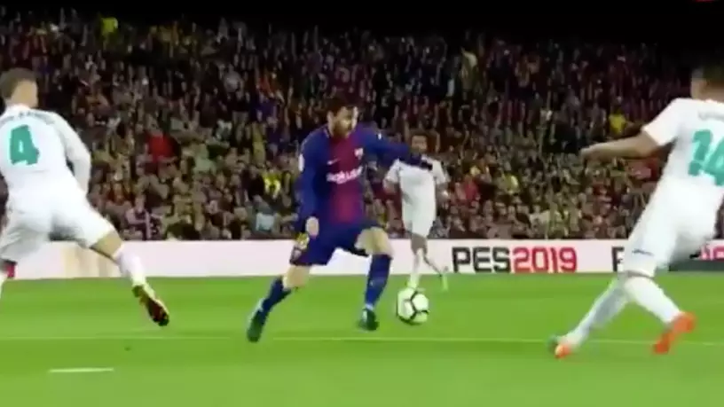 Lionel Messi Scores Superb 'No-Look' Goal In An Entertaining El Clasico
