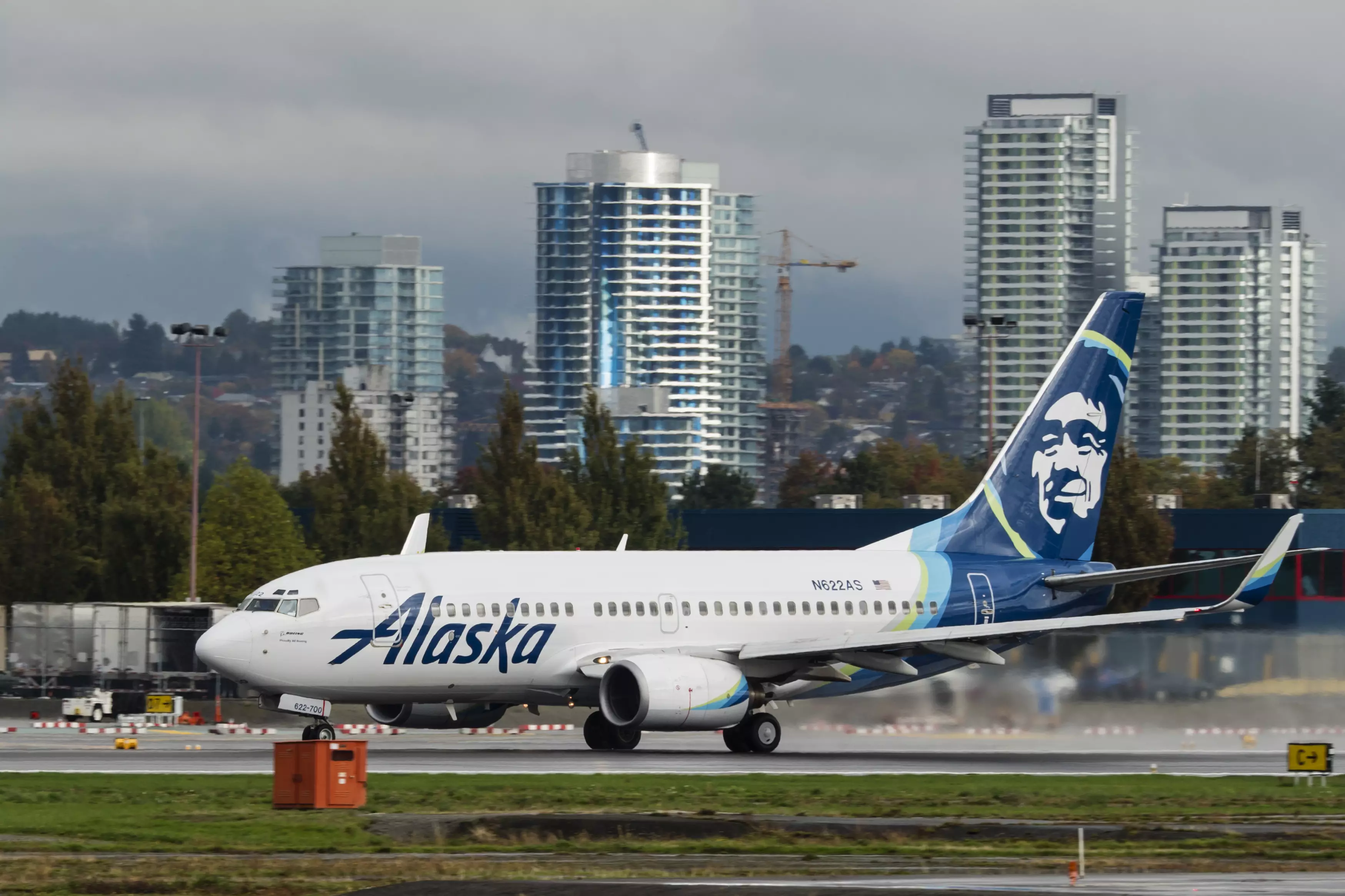 Alaska Airlines Flight.