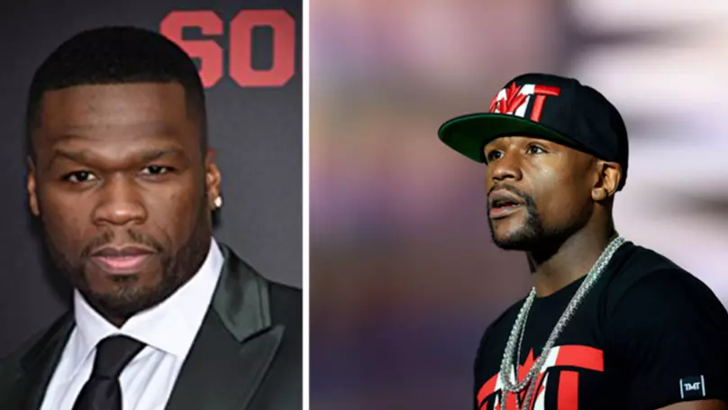 Floyd Mayweather Claims 50 Cent's Rap Career Has "Ended" In Social Media Rant