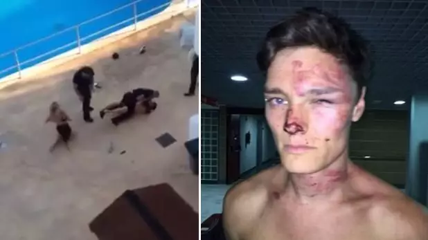 Shocking Footage Shows British Couple 'Beaten Senseless' By Magaluf Bouncers