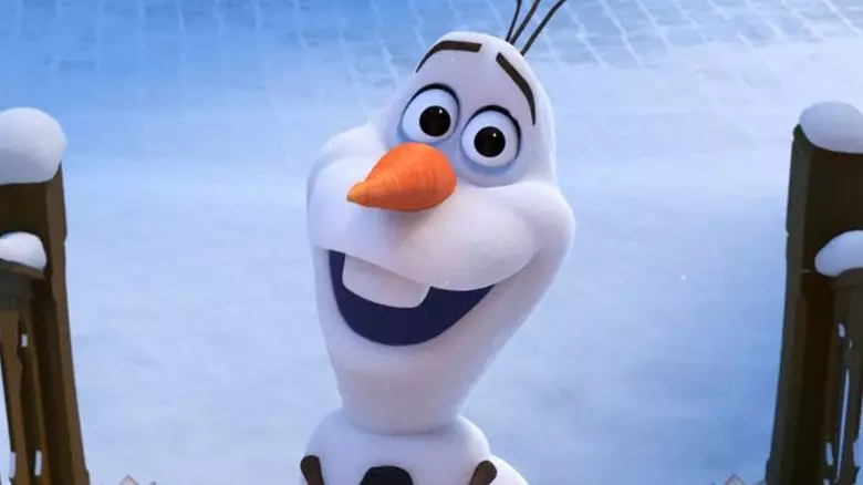 The designs feature people's favourite bumbling snowman Olaf (