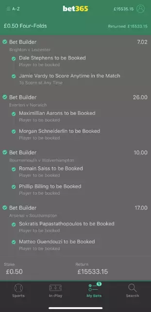 An impressive bet from one lucky punter. Image: Facebook