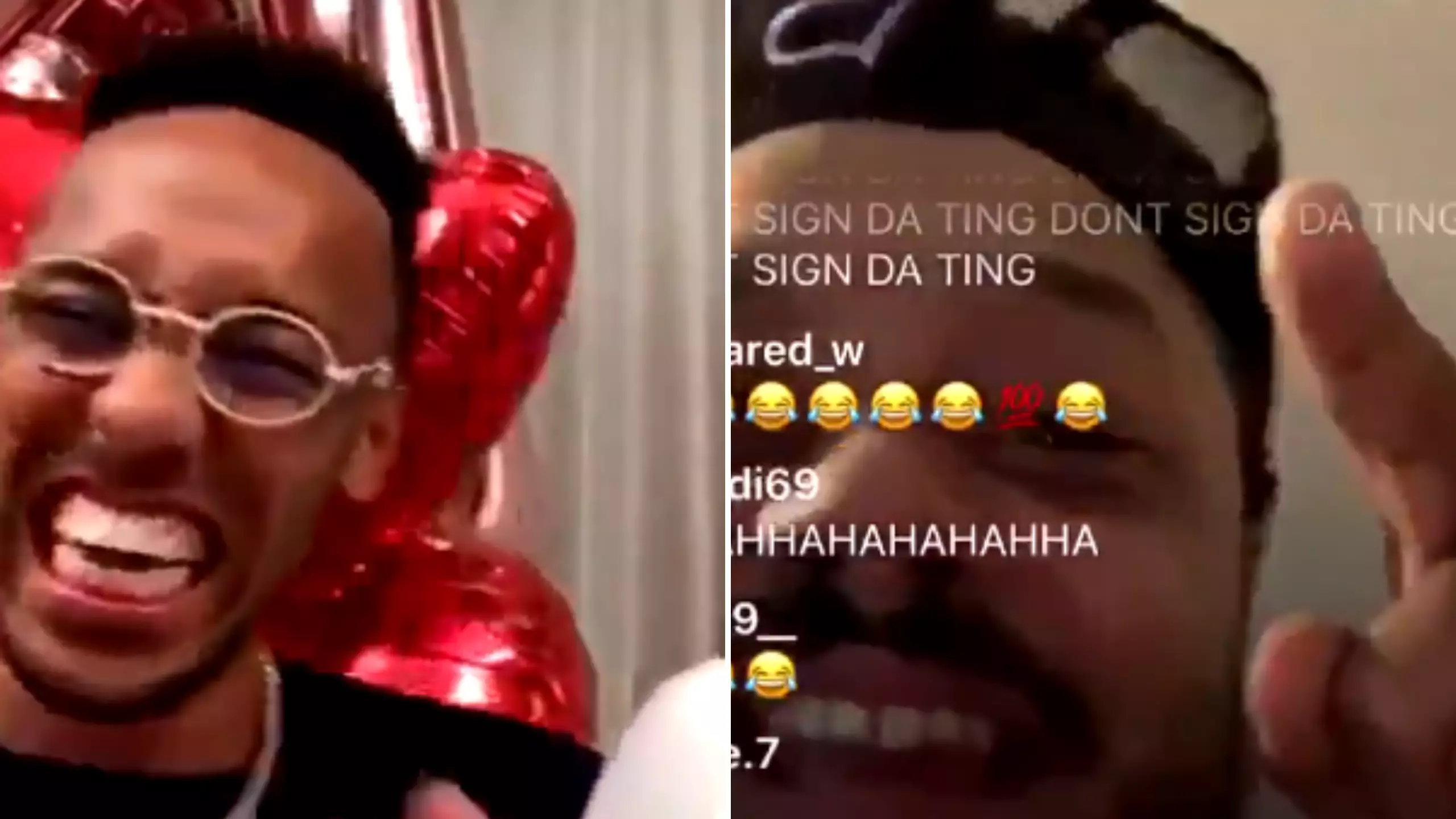 Pierre Emerick-Aubameyang Drops Hint About Arsenal Future During Hilarious Instagram Live With AFTV's Troopz