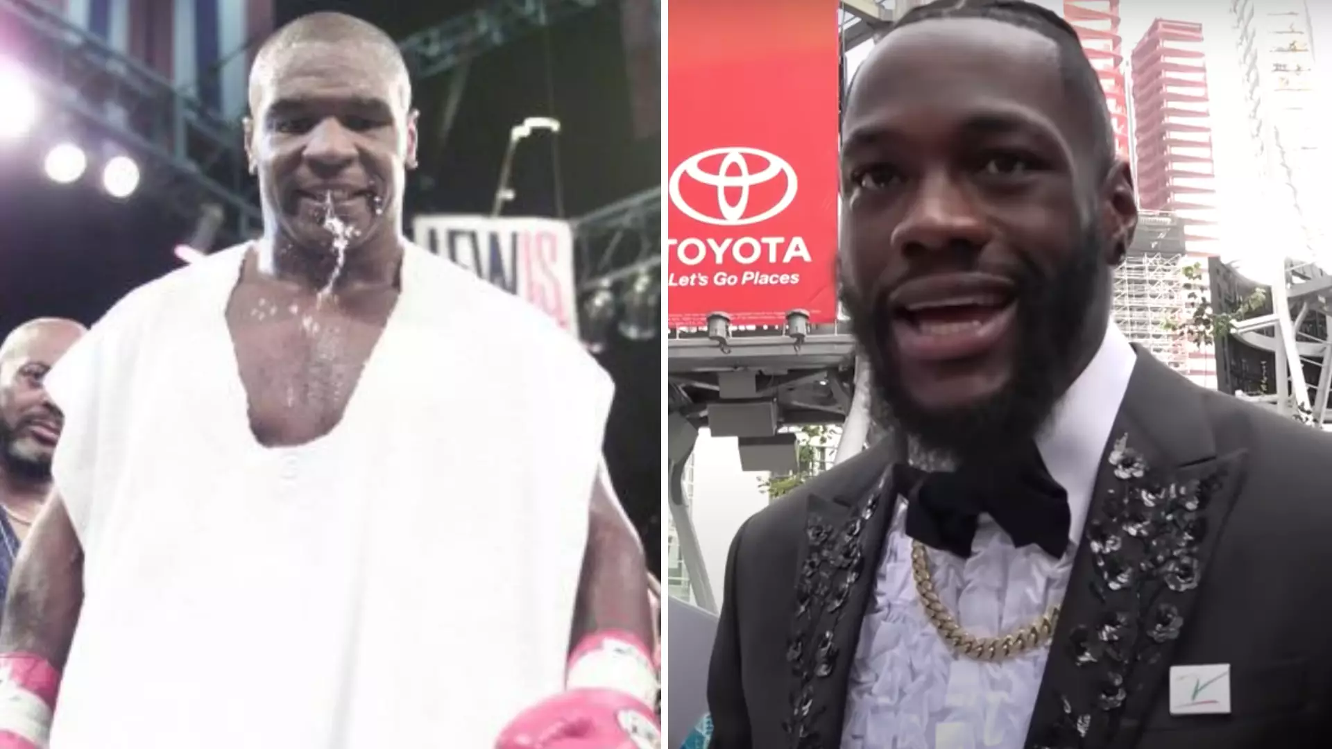 Deontay Wilder's Classy Response To Reporter Backing Him In A Fight With Mike Tyson