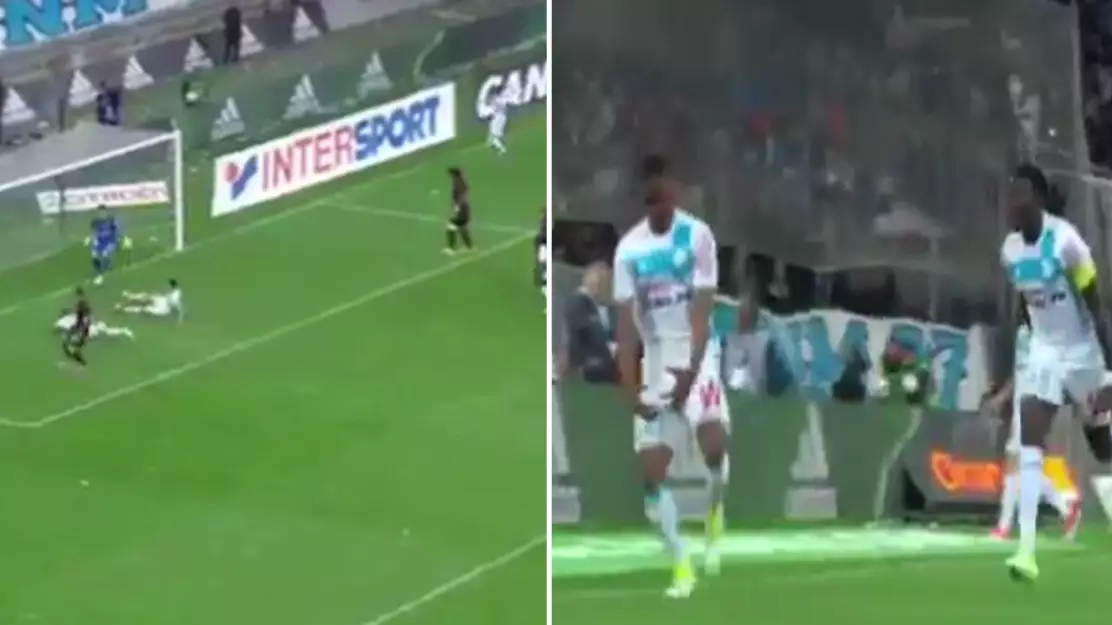WATCH: Patrice Evra Celebrates His First Marseille Goal In Typically Brilliant Fashion 