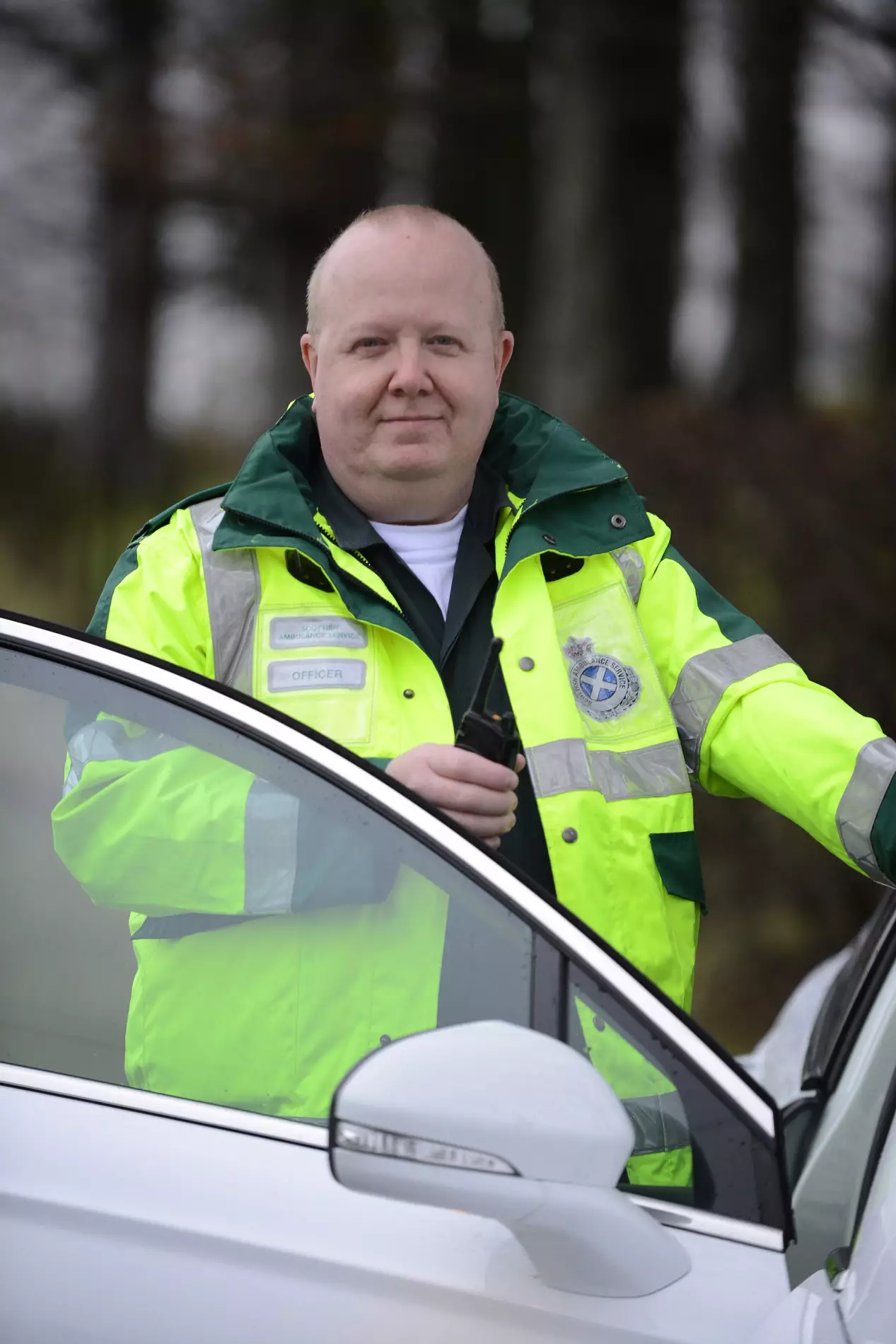 Paramedic Derek was only diagnosed after he began coughing up blood.