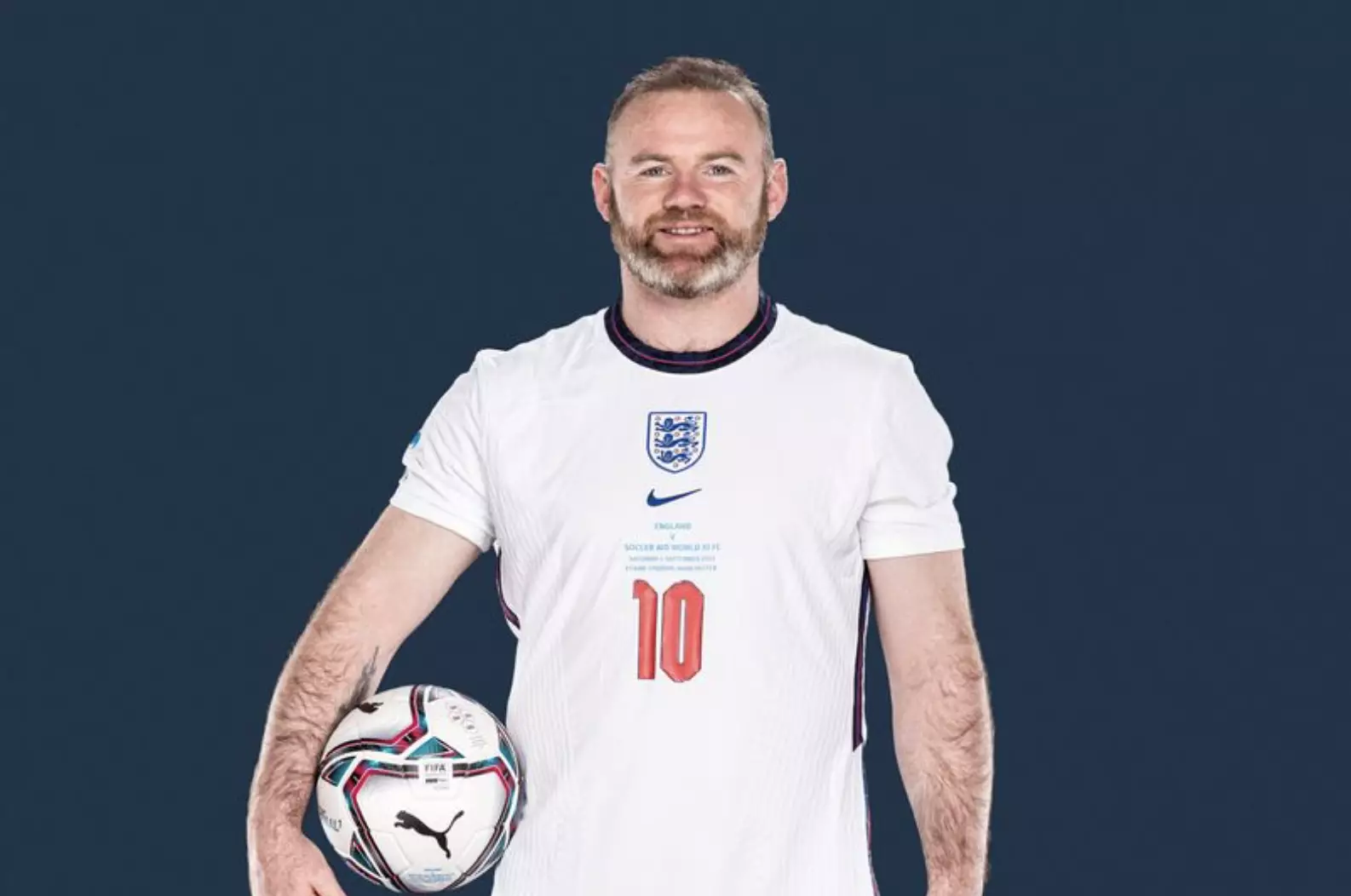 Wayne Rooney will step out of retirement in September to play in Soccer Aid 2021