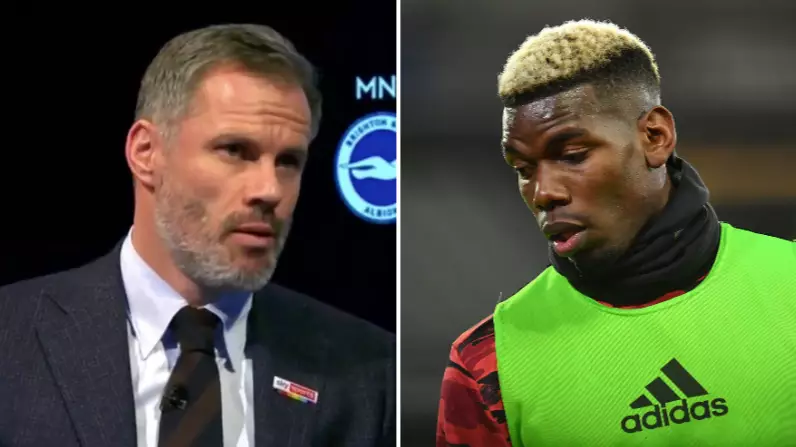 Jamie Carragher Ripped Into 'Most Overrated Player' Paul Pogba Live On Monday Night Football