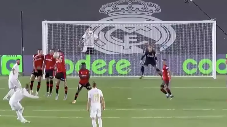 Sergio Ramos Scores Brilliant Free Kick To Add To Scoring Record