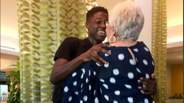 Twenty-Two-Year-Old Rapper Meets 81-Year-Old Retiree He Befriended Over 'Words With Friends'