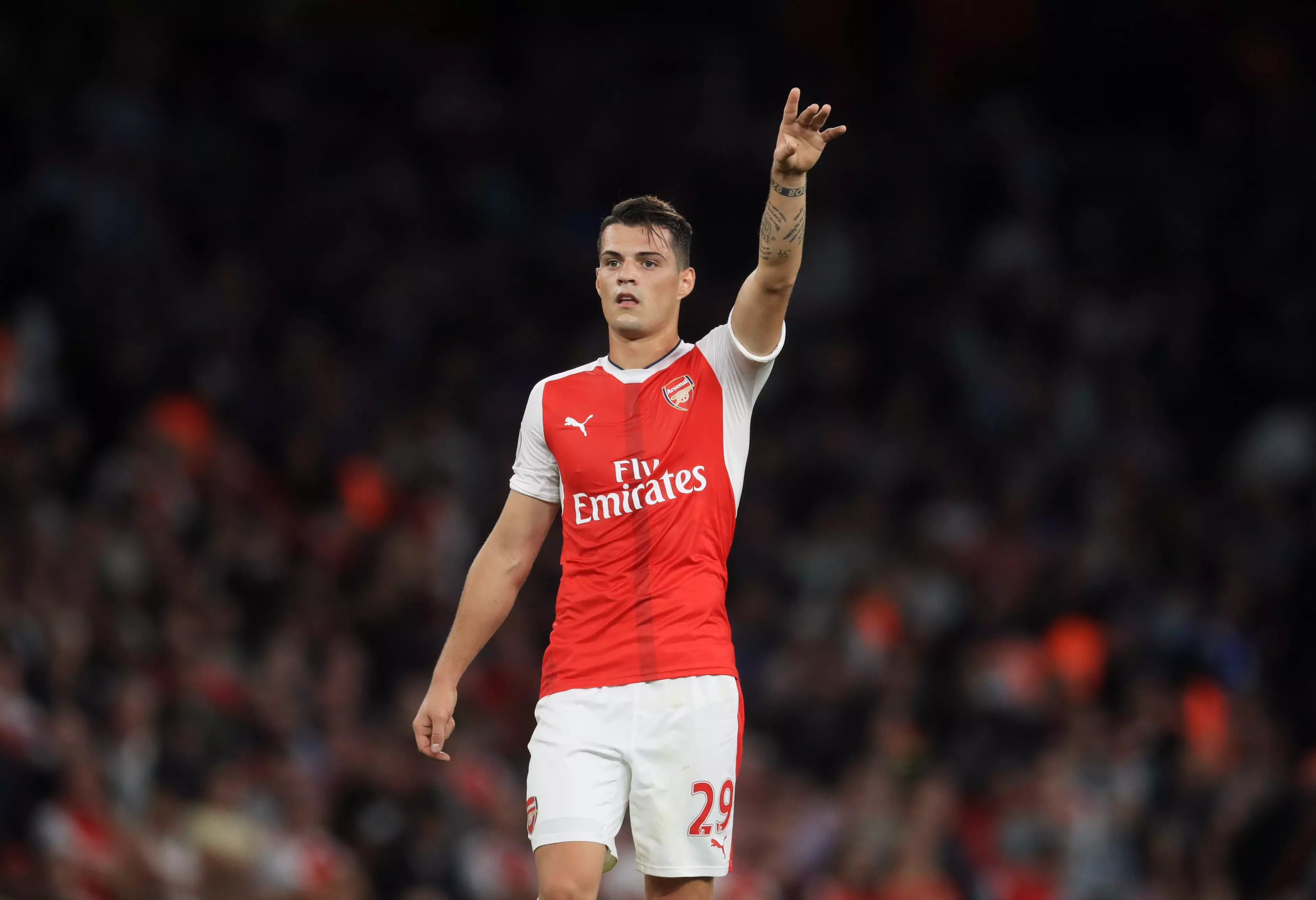 Granit Xhaka Posts Message Ahead Of Champions League Reunion Clash With Basel