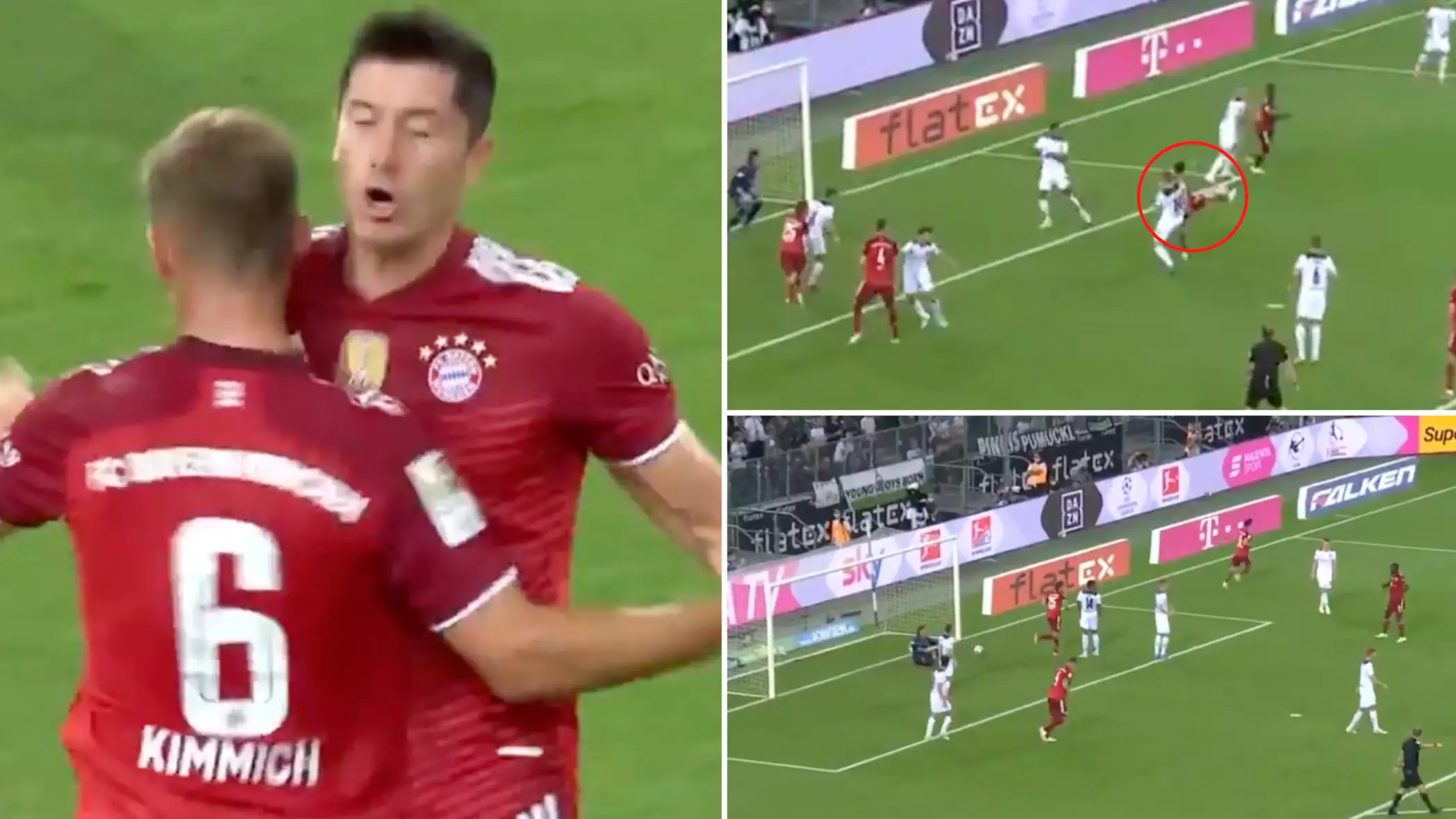 Robert Lewandowski Shows Off His Unreal Technique To Score Spectacular Volley For Bayern Munich