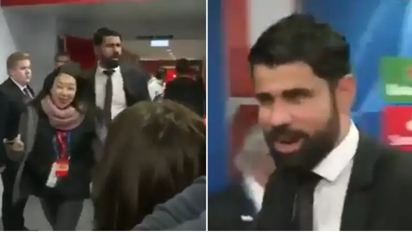 Diego Costa Branded "Inappropriate" For Joke He Made About The Coronavirus Outbreak