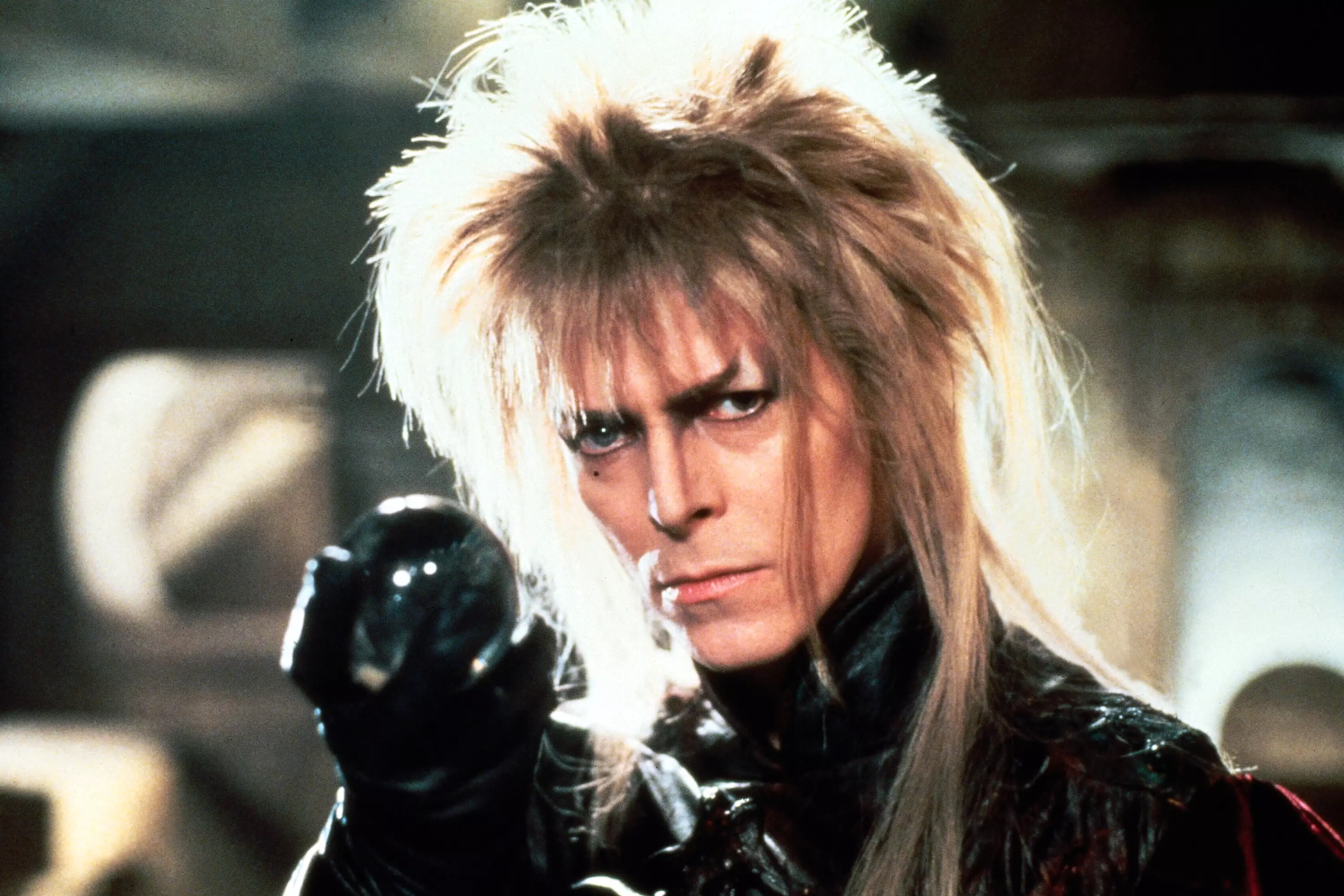 Bowie as Jareth in Labyrinth.