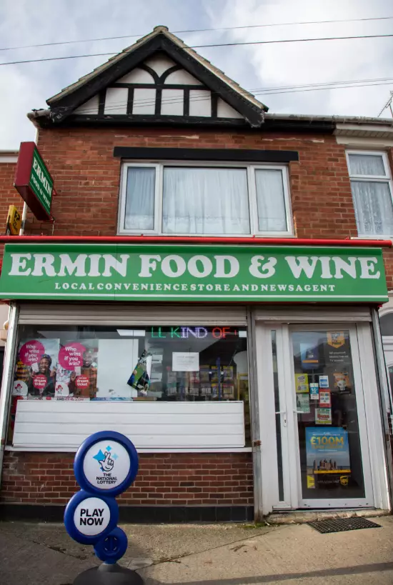 Ermin Food and Wine store in Swindon.