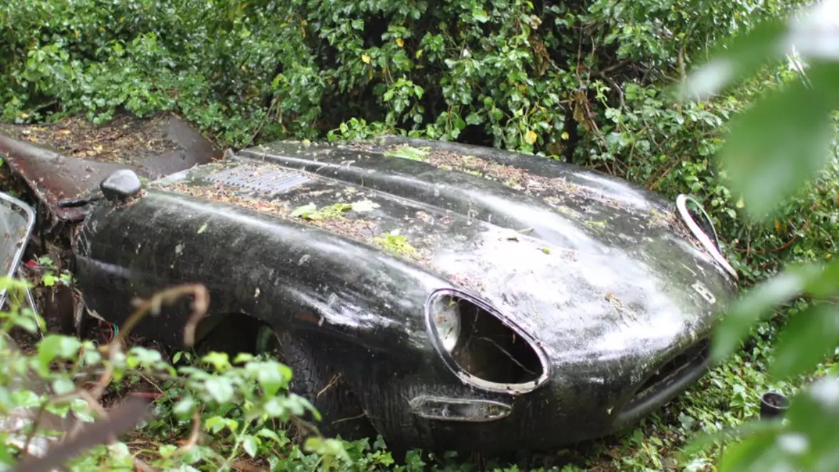 Abandoned Vintage Jaguar Restored After Being Left To Perish For Almost 30 Years