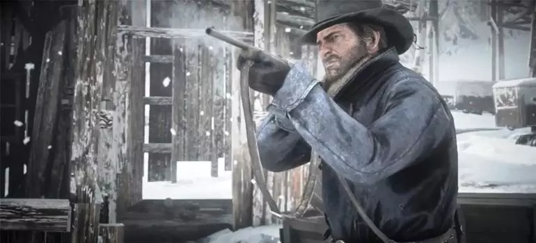 Red Dead Redemption 2 begins in snow-locked mountains
