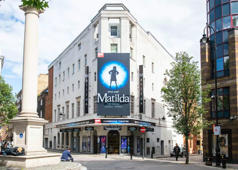 Matilda opened on the West End in 2011 (
