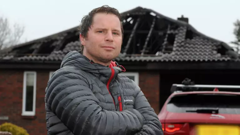 Former Marine Who Spoke Out Against 'Thugs' Has Home Torched Twice