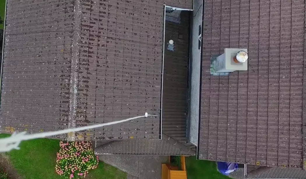 Lad Uses Drone To Rescue A Damsel In Distress Stuck In His Bathroom