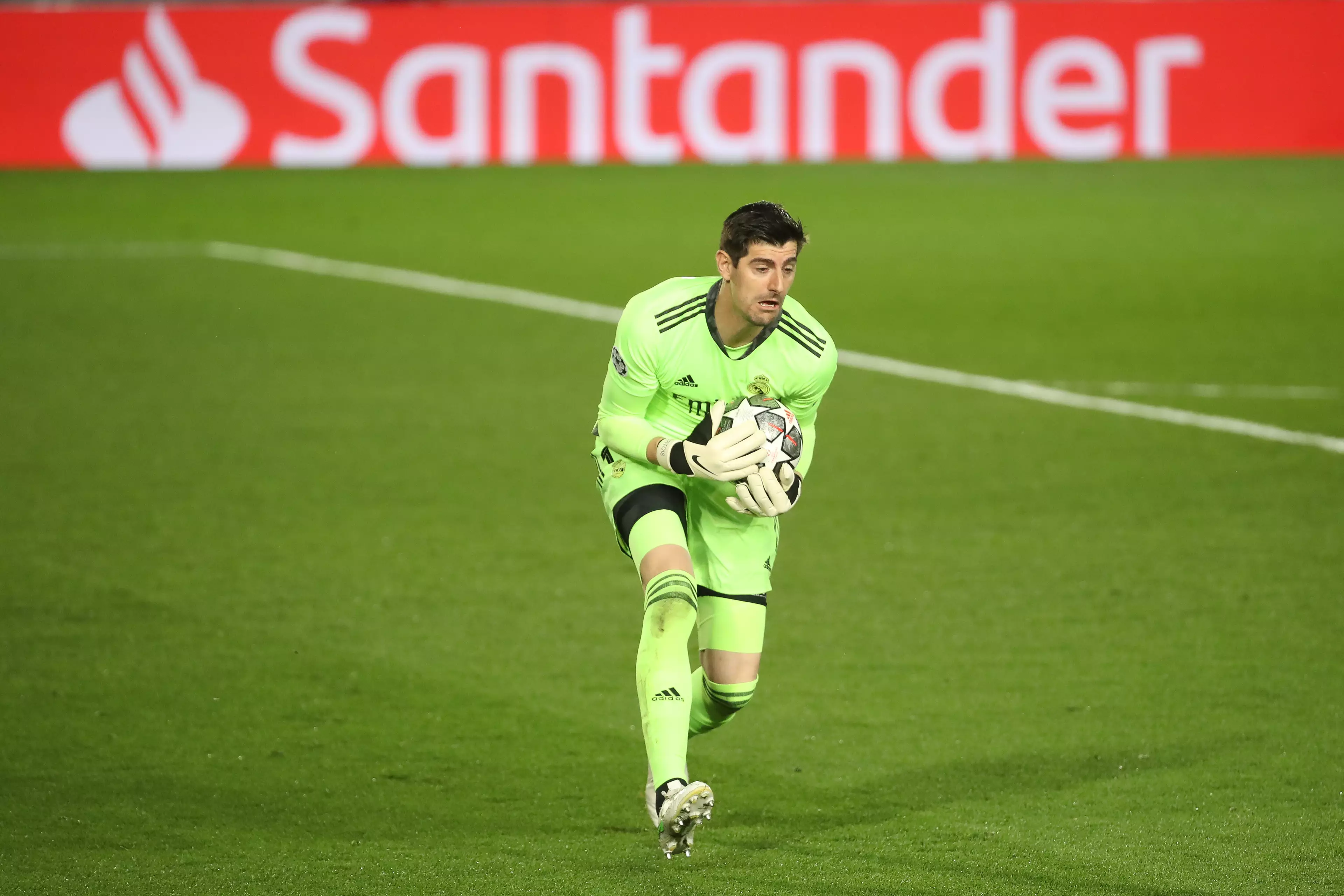 Courtois is only behind Jan Oblak as the most valuable goalkeeper. Image: PA Images