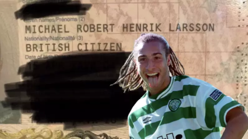Celtic Fan’s 'Henrik Larsson' Passport Goes Viral And The Man Himself Approves