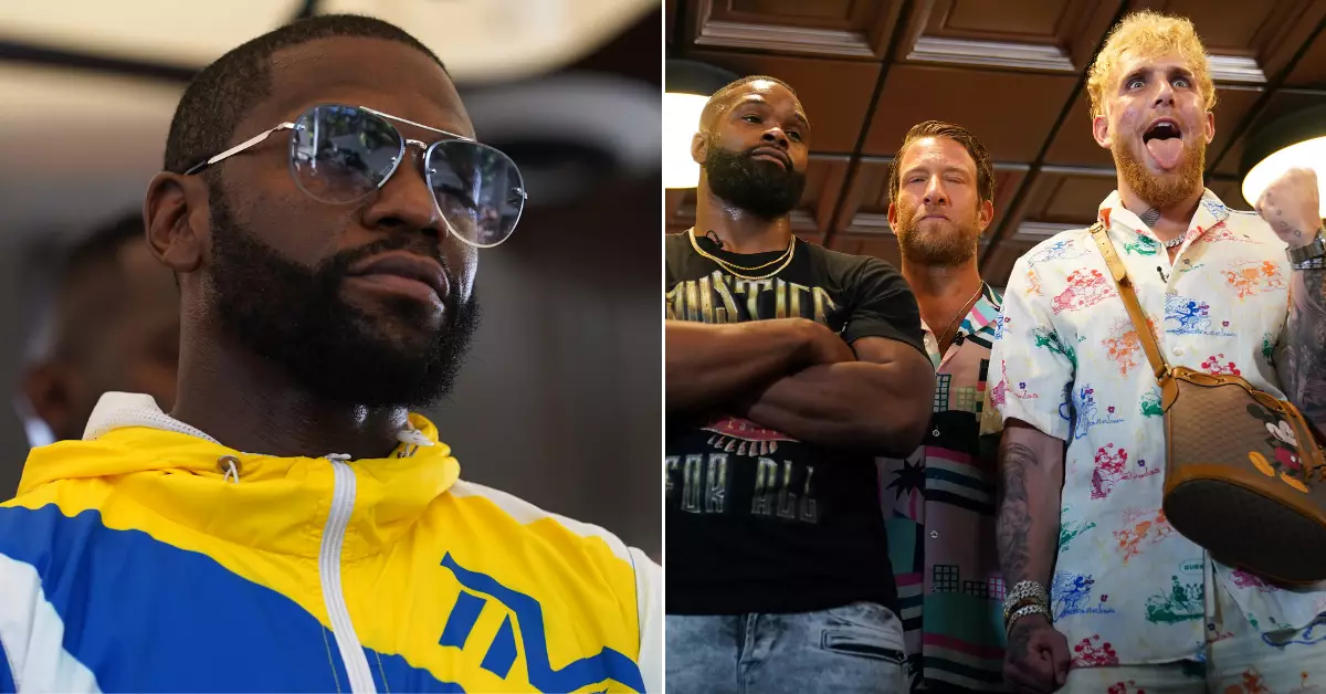 Floyd Mayweather Contacts Tyron Woodley And Offers To Train Him To Beat Jake Paul