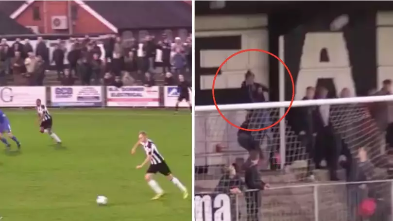 Maidenhead Fan Saves Woman From Being Hit In The Face With Heroic Defensive Header