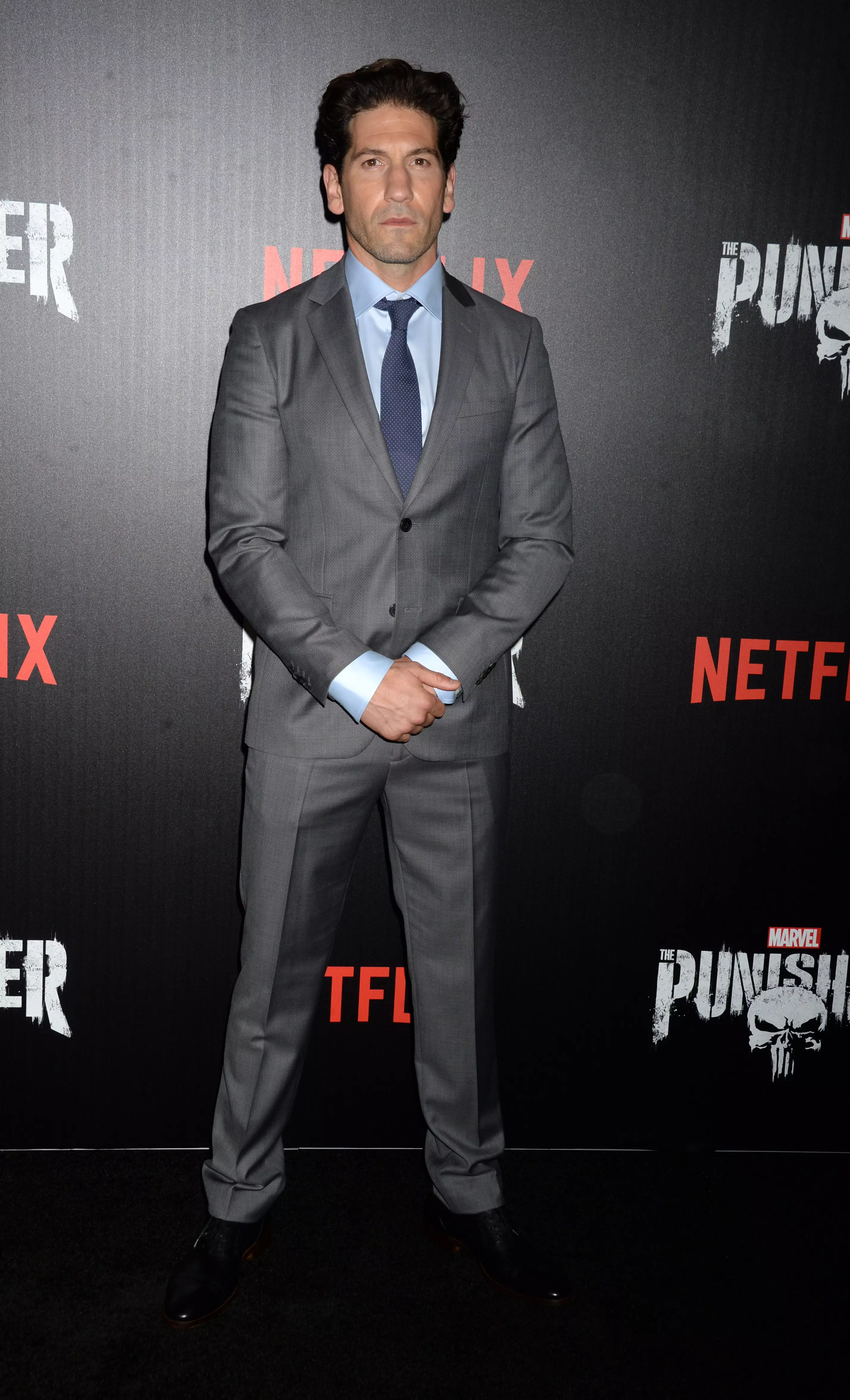 Jon Bernthal attending Marvel's The Punisher premiere on November 6, 2017.