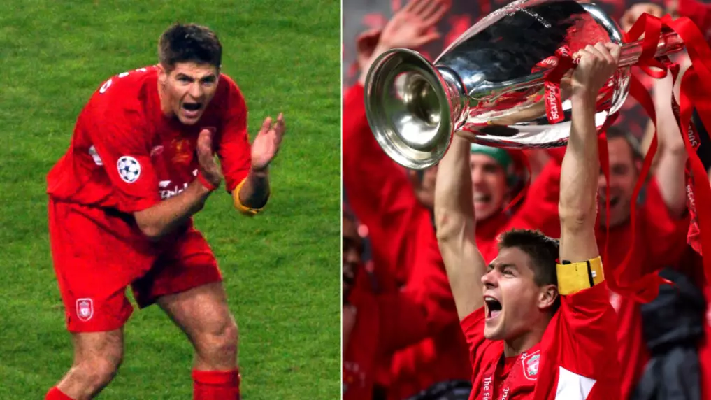 Gerrard had an incredible night in Istanbul. Image: PA Images