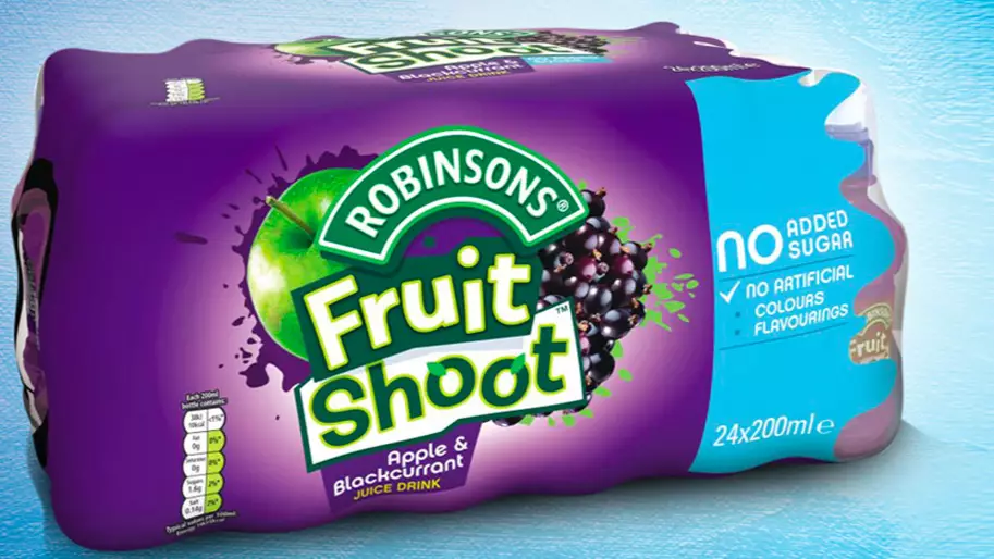 Robinsons Fruit Shoots Recalled From McDonald's, Tesco & Costco Due To Choking Hazard
