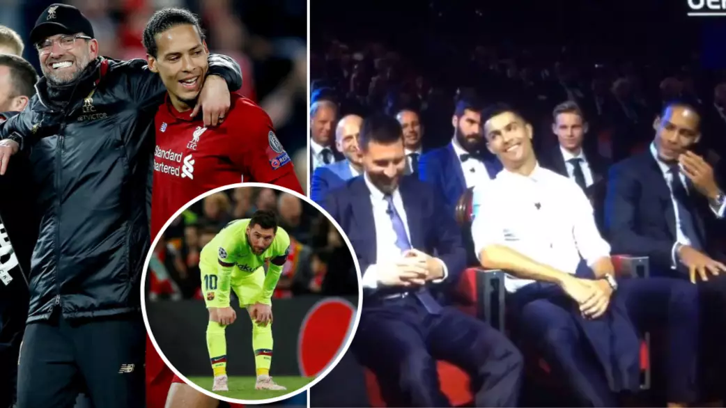 Virgil Van Dijk Talking About Barcelona Comeback In Front Of Lionel Messi Was Very Awkward