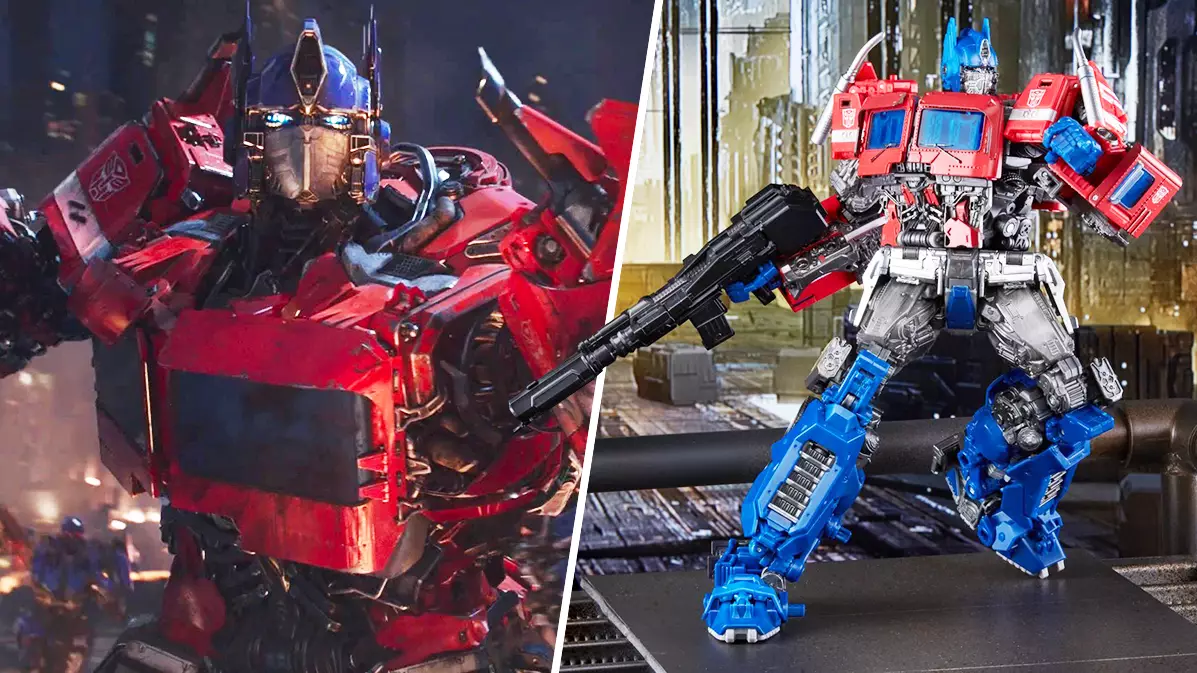 This Optimus Prime Toy Looks Like It Stepped Out Of A Transformers Movie