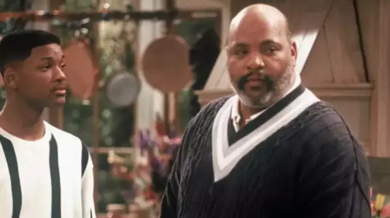 Will Smith and James Avery in The Fresh Prince of Bel-Air.