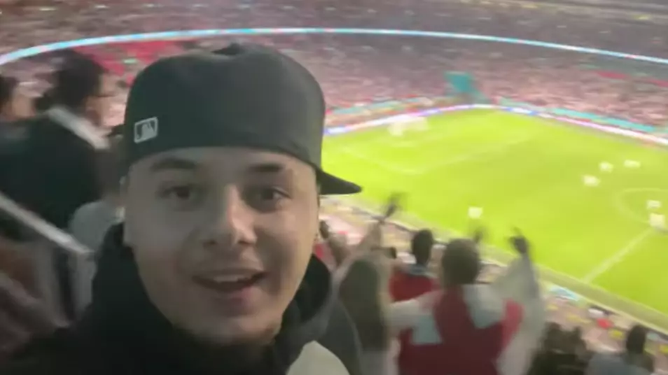 Teenager Shows How He Snuck Into Wembley Stadium To Watch Euro 2020 Final