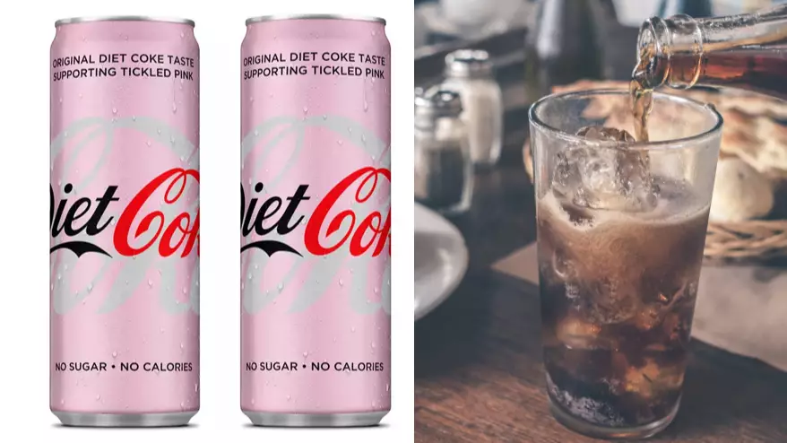 Pink Diet Coke Cans Are Back For Breast Cancer Awareness Month - Here's Where You Can Get Them