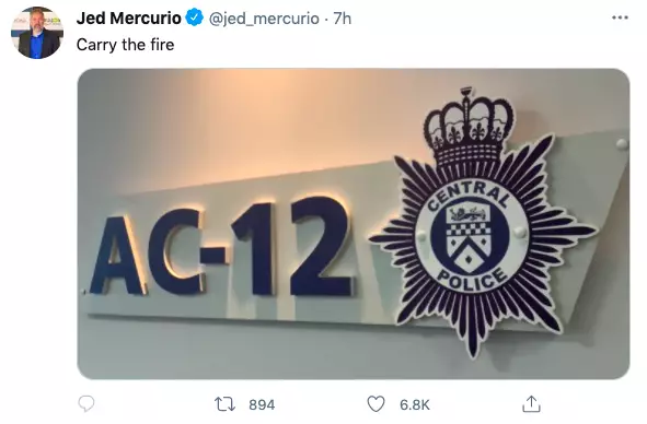 Line of Duty creator Jed Mercurio confused fans with this Tweet (