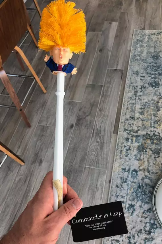 Donald Trump toilet brushes are now a thing.