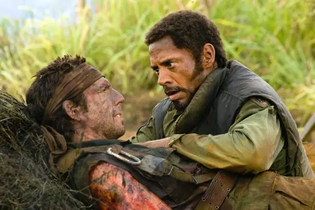 Robert Downey Jr. says his mum was 'horrified' when he took the role in Tropic Thunder.