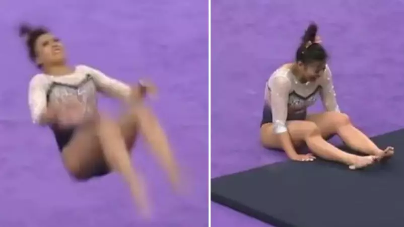 Gymnast Breaks Both Legs And Dislocates Knees In Horror Accident